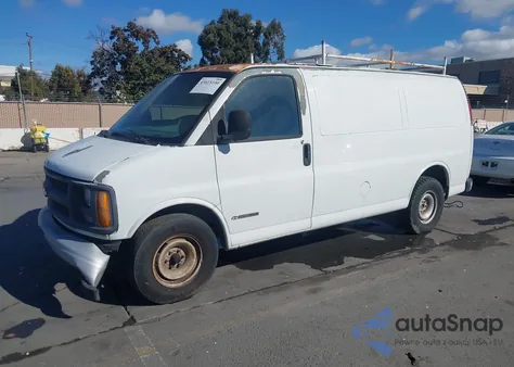 2000 GMC Savana from USA, damaged, VIN 1GTFG25WXY1263780